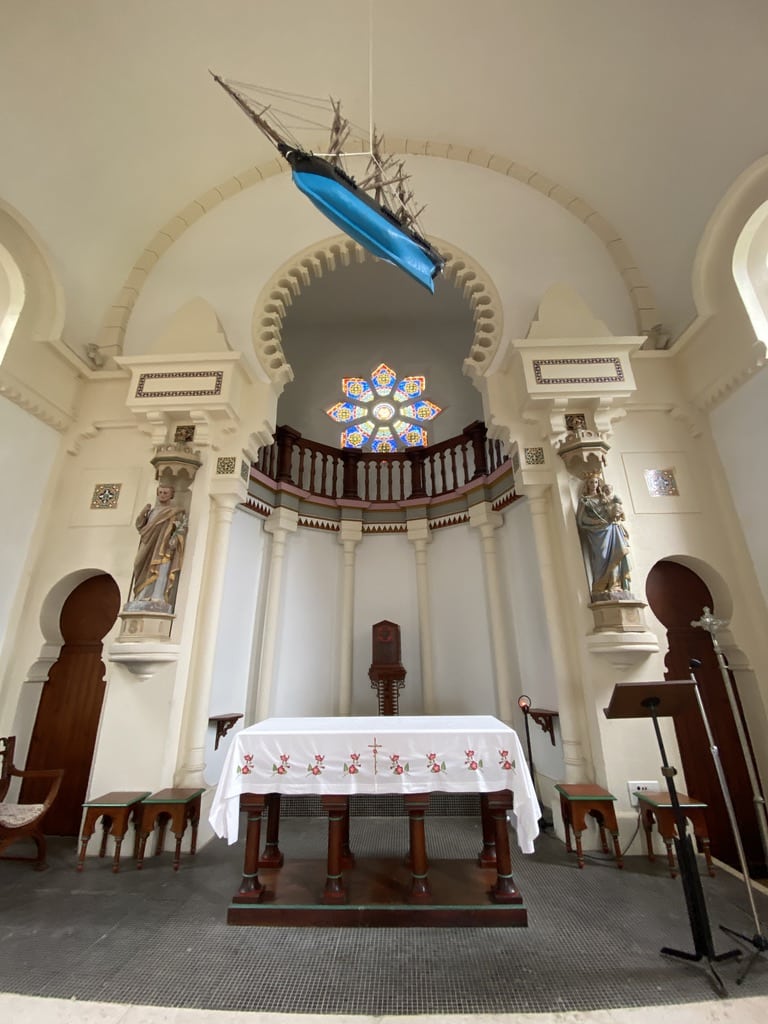eglise-cap-ferret-bateau